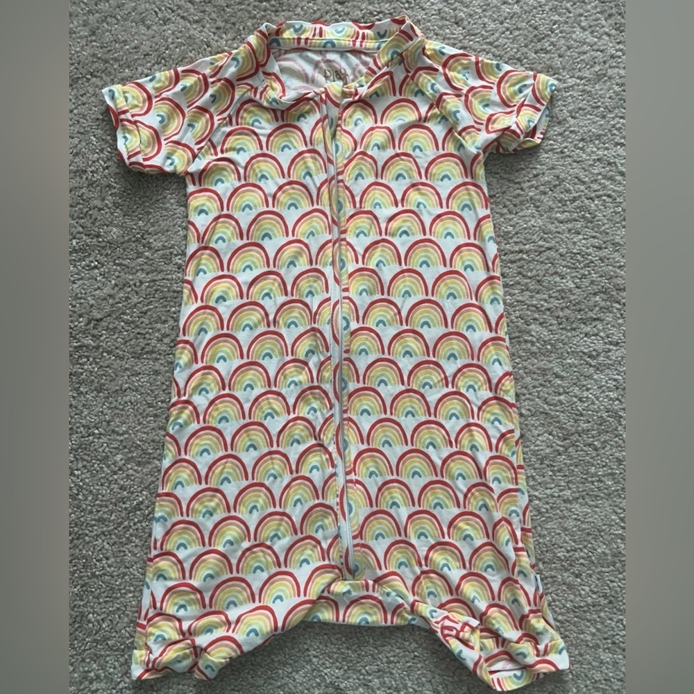Play by Little Sleepies Rainbow Shorty - Size 18-24 mos